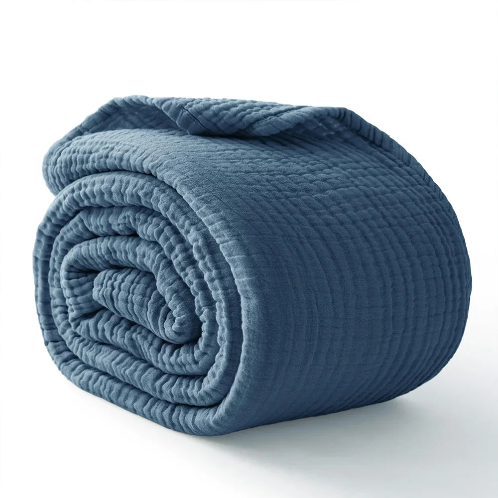 100% Cotton Plain Weave Blanket | All-Season