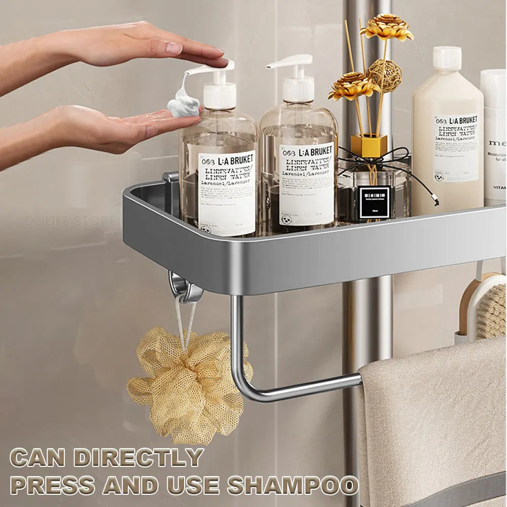 Punch-Free Shower Caddy Organizer | Set of 2