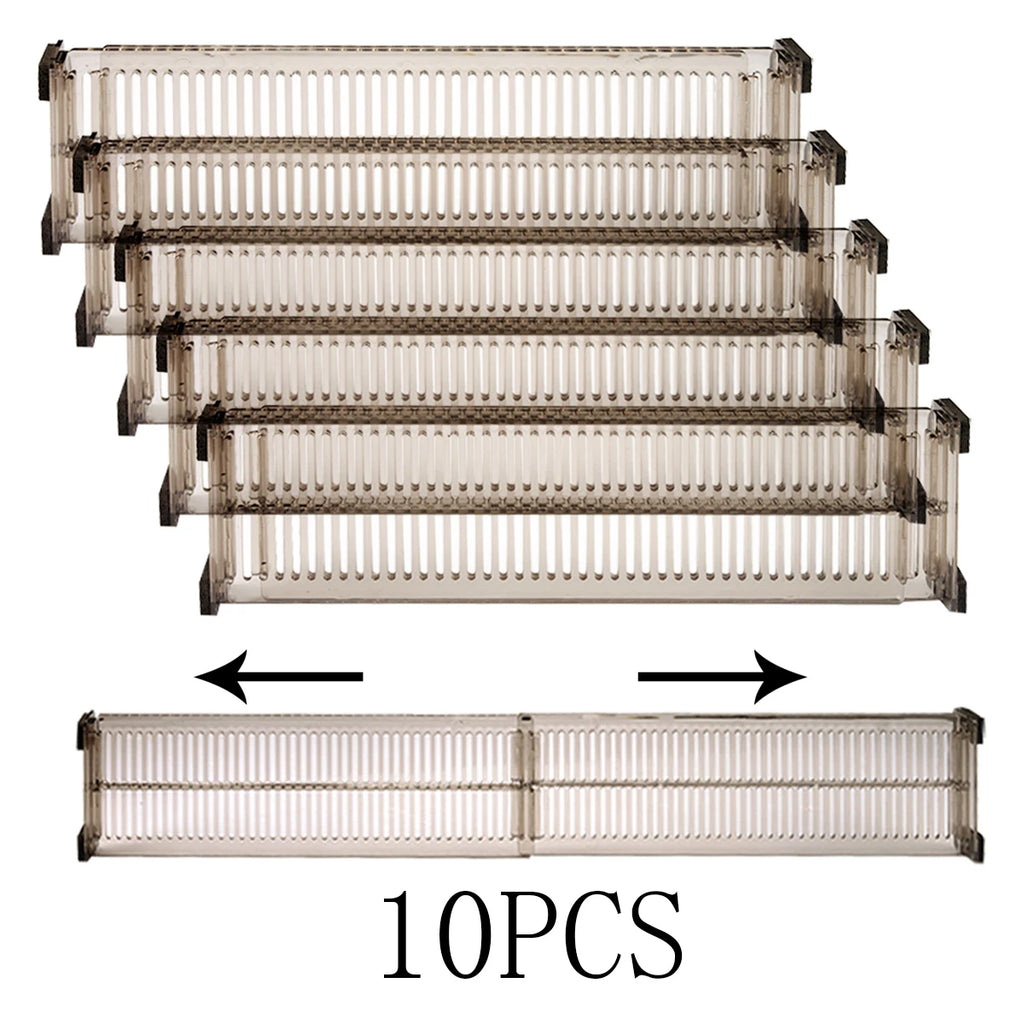 Drawer Dividers for Storage and Organization | Set of 10