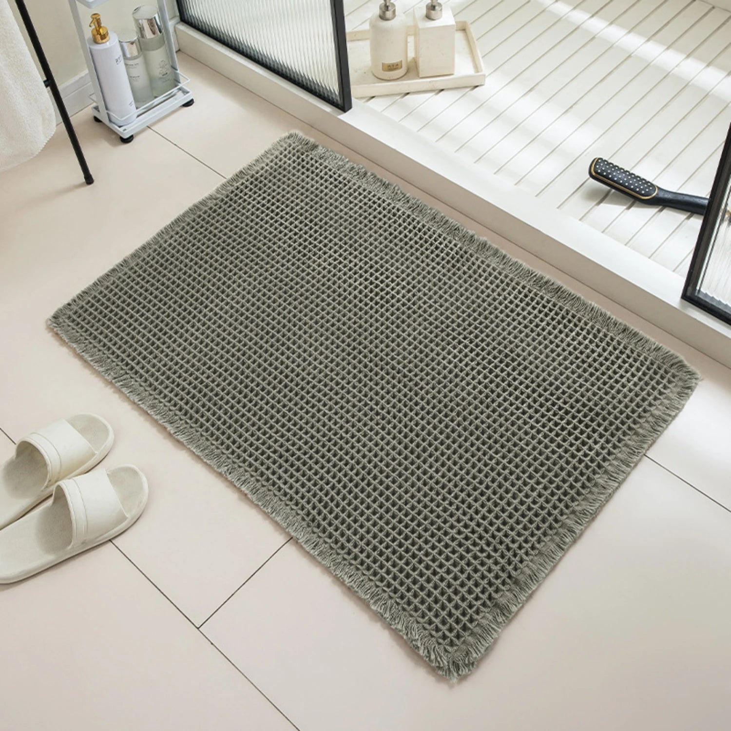Waffle Bath Mat