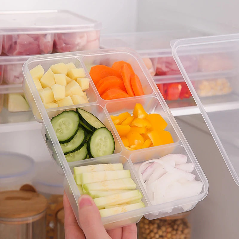 Refrigerator Storage Box | 4 or 6 Grid