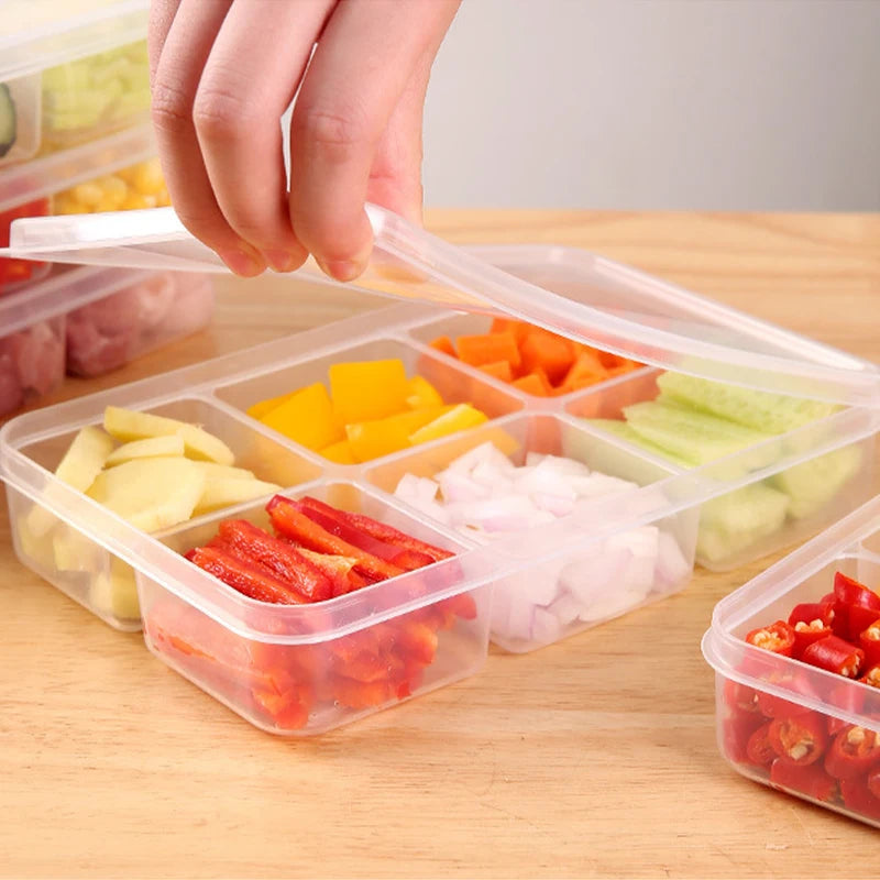 Refrigerator Storage Box | 4 or 6 Grid