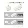 Modular Plastic Cosmetics & Jewelry Storage Box Set