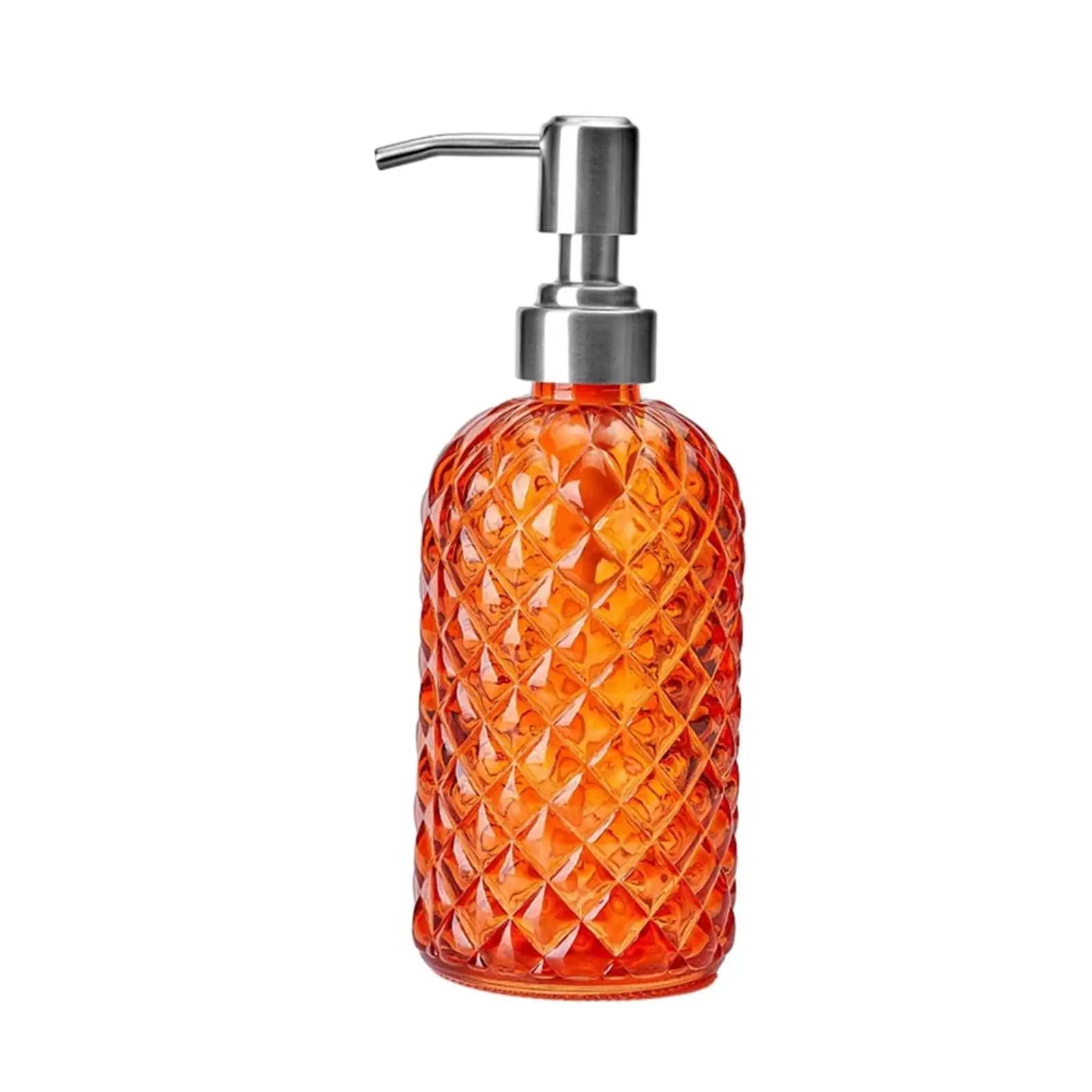 Glass Soap Dispenser | Stainless Steel Pump