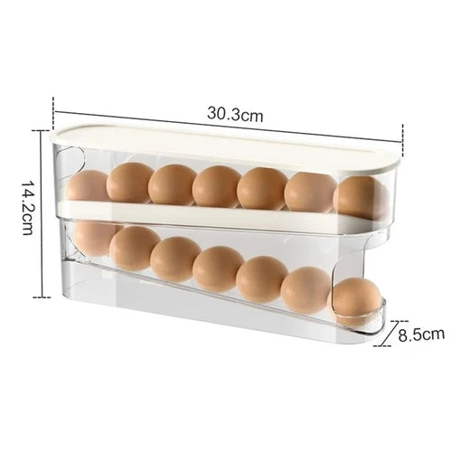 Rolling Egg Holder Rack