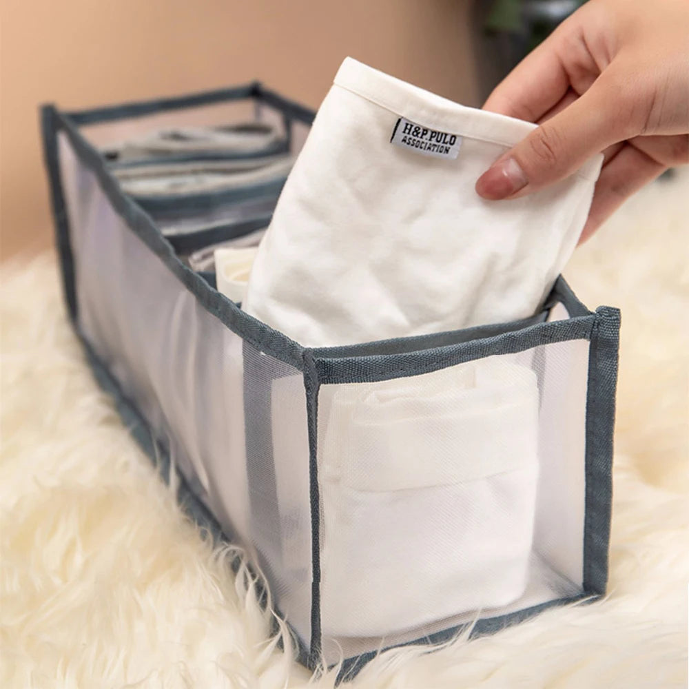 Polyester Drawer Storage Organizer Boxes | Set 6, 7 & 11