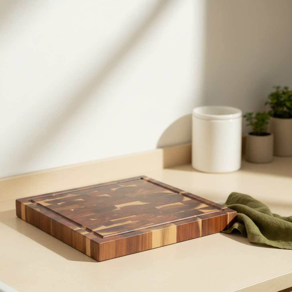 Acacia Board - Countertop Lifestyle