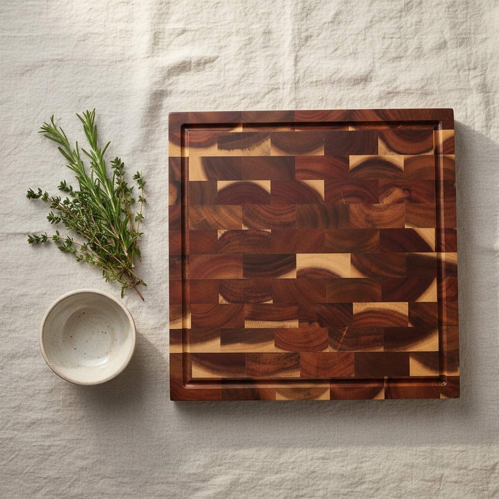 Acacia Board - Flat Lay