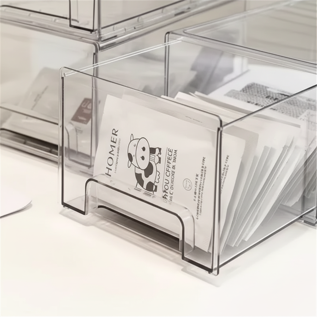 Acrylic Drawers - Detail