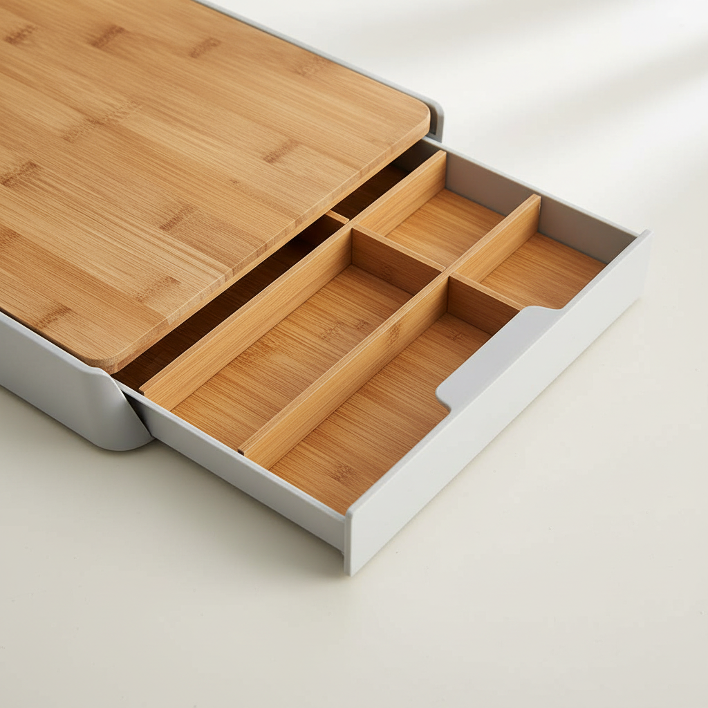 Bamboo Board - Drawer Detail
