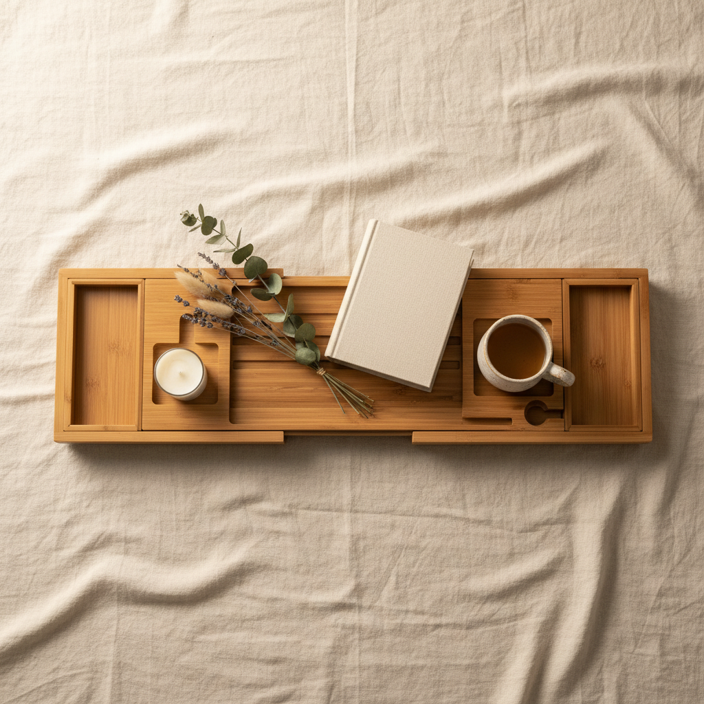 Bath Caddy - Flat Lay