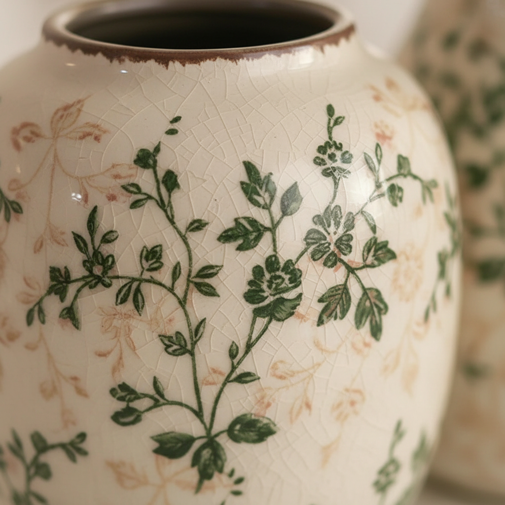 Botanical Vases - Texture Detail