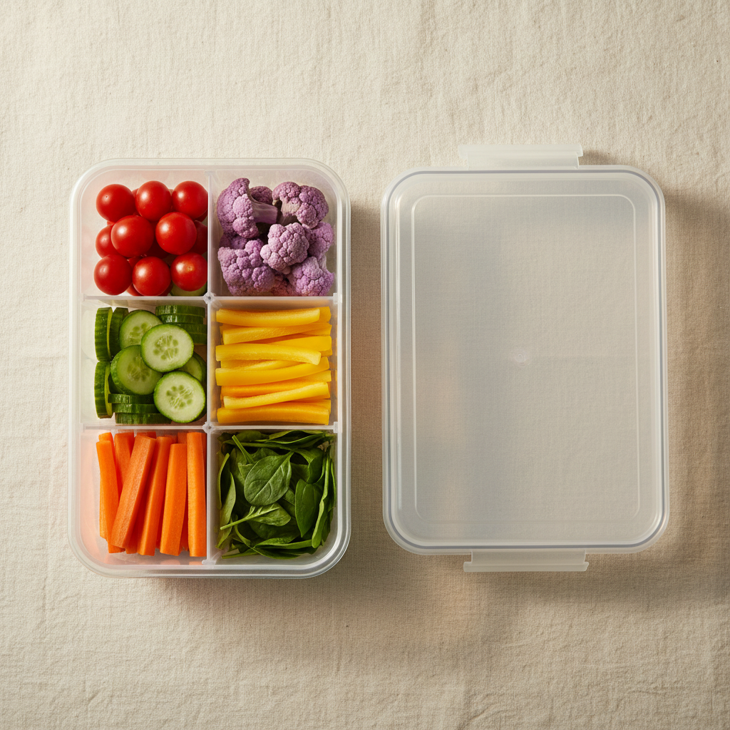 Crisper Box - Flat Lay