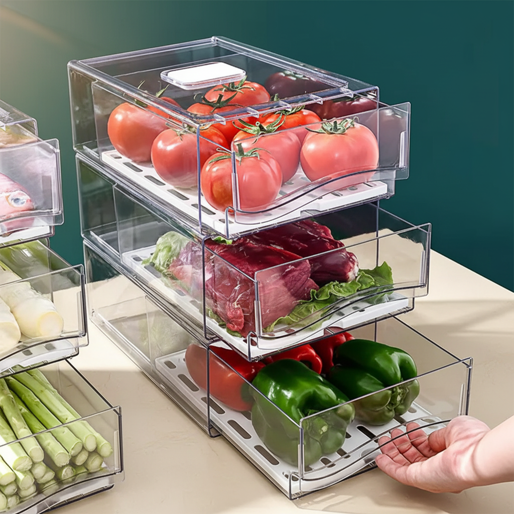 Drawer Bins - Counter Pull