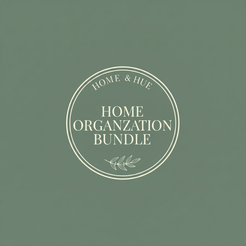 Home Organization Bundle