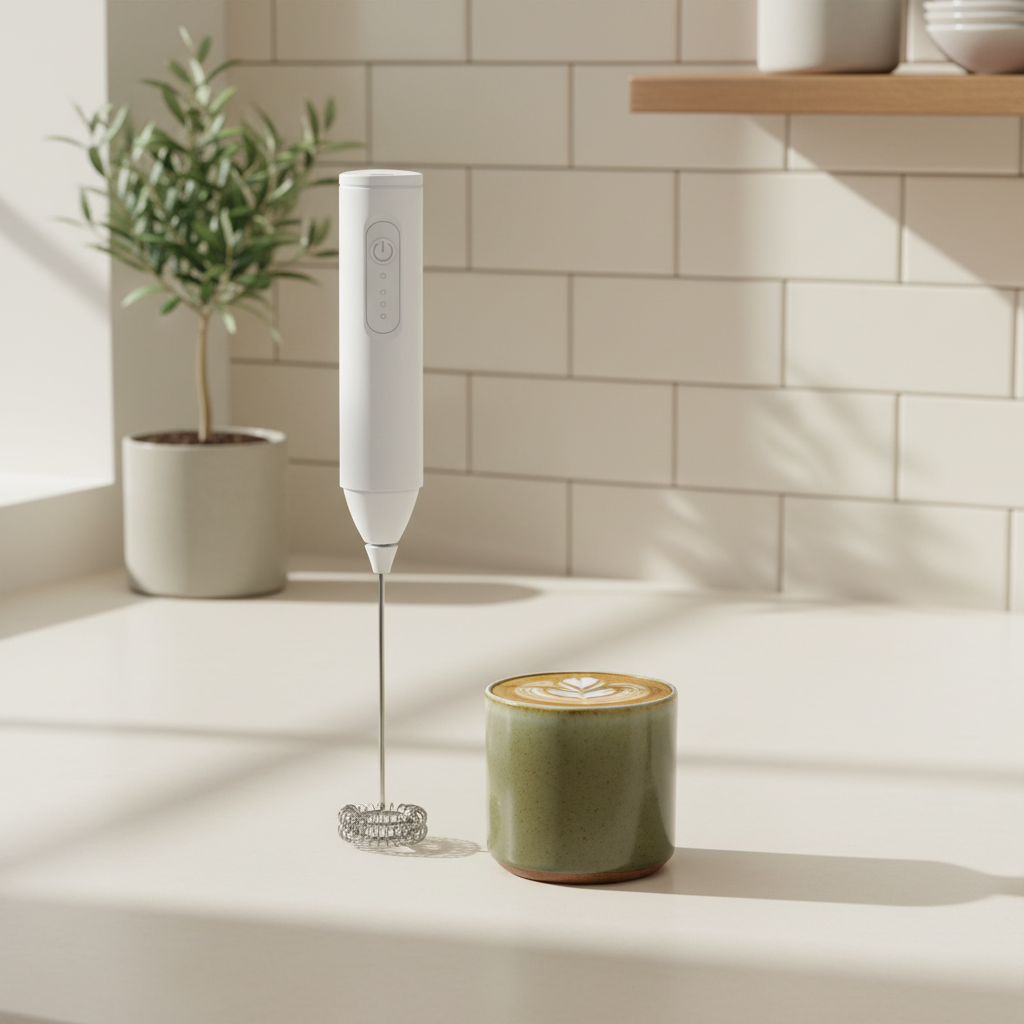 Milk Frother - Counter Styling