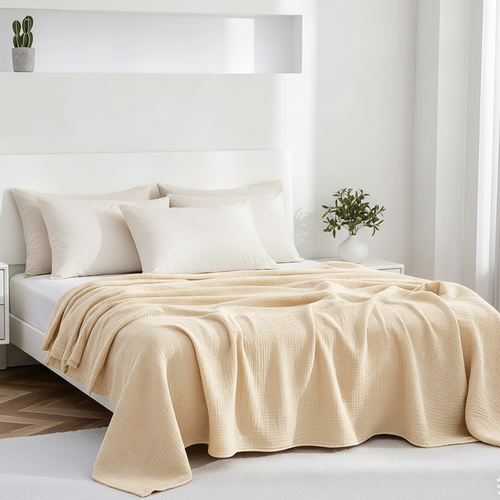 Muslin Blanket - Bed Styling