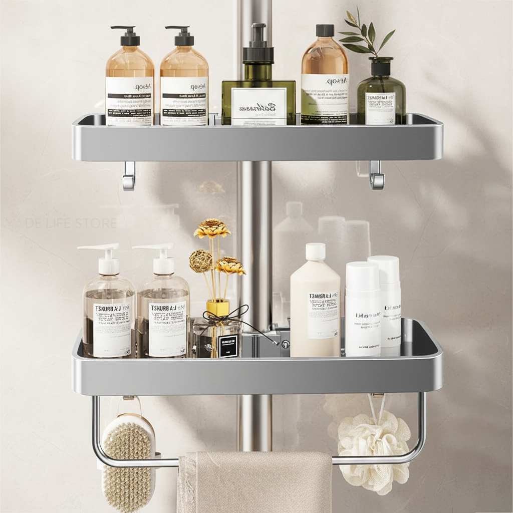 Shower Caddy - Full Bathroom Vignette