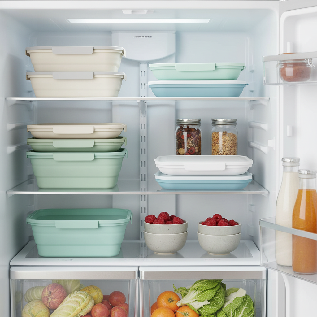 Silicone Containers - In Fridge