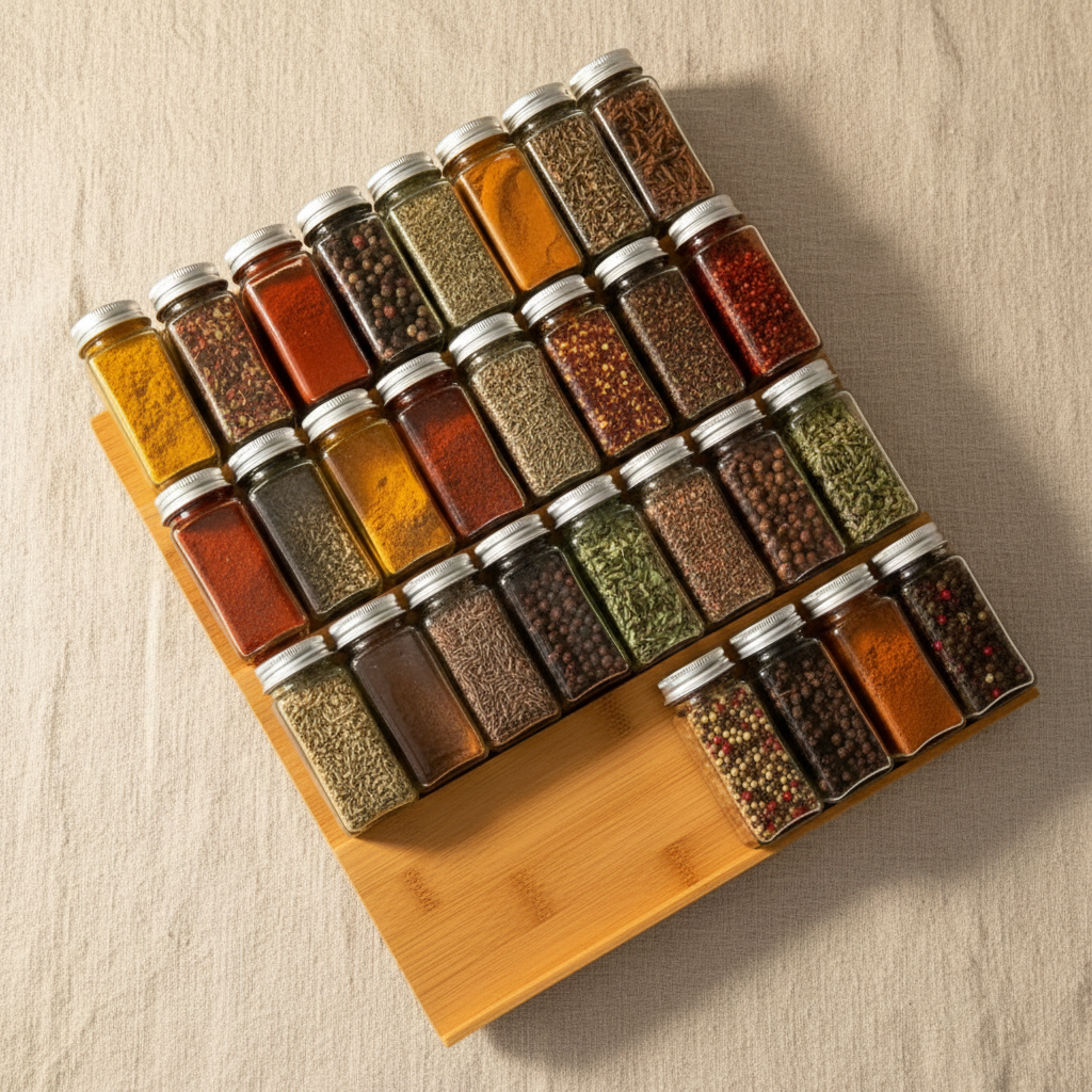 Spice Tray - Flat Lay