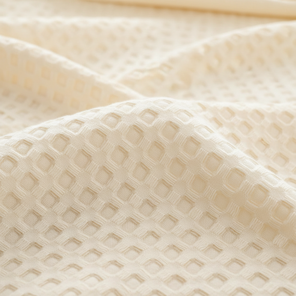 Waffle Blanket - Texture Detail