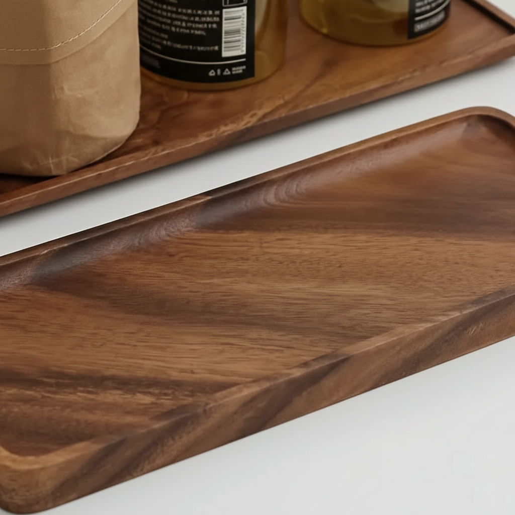 Wood Tray - Wood Grain Detail